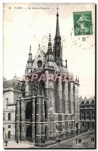 Cartes postales Paris La Sainte Chapelle