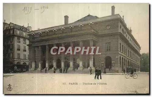 Cartes postales Paris Theatre de l Odeon