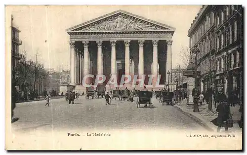 Cartes postales Paris La Madeleine