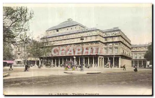 Cartes postales Paris Theatre Francais