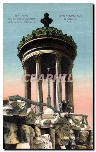 Cartes postales Paris Parc des Buttes Chaumont