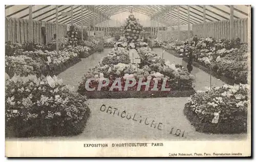 Cartes postales Exposition D Horticulture Paris Fleurs