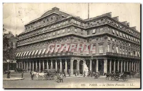 Cartes postales Paris Le Theatre Francais