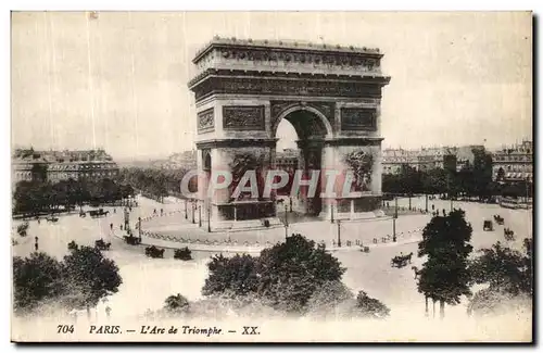 Cartes postales Paris L Arc de Triomphe