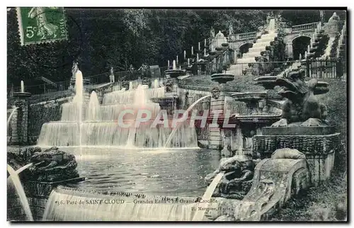 Cartes postales Parc de saint Cloud Grandes Eaux