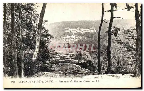 Cartes postales Bagnoles de l Orne Vue prise du Roc au Chien