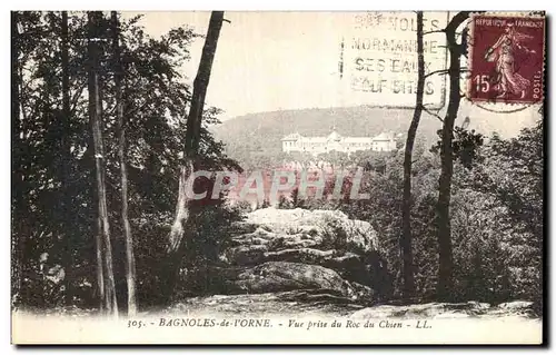 Cartes postales Bagnoles de l Orne Vue prise du Roc du Chien