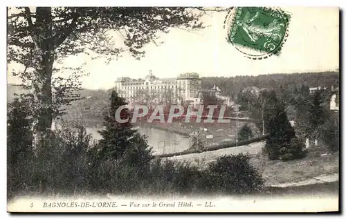 Cartes postales Bagnoles de l Orne Vue sur le Grand Hotel