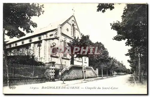 Ansichtskarte AK Bagnoles de l Orne Chapelle du Sacre Coeur