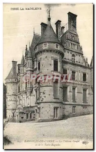 Ansichtskarte AK Bagnoles de l Orne Le Chateau Goupil au de la Roche Bagnoles