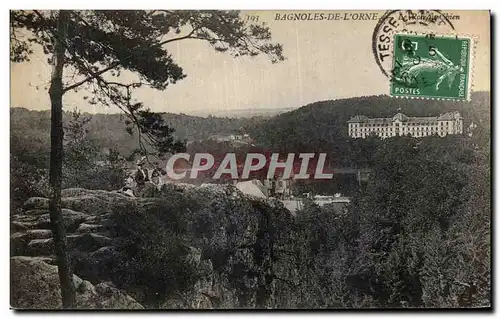 Cartes postales Bagnoles de l orne Le roc de chien