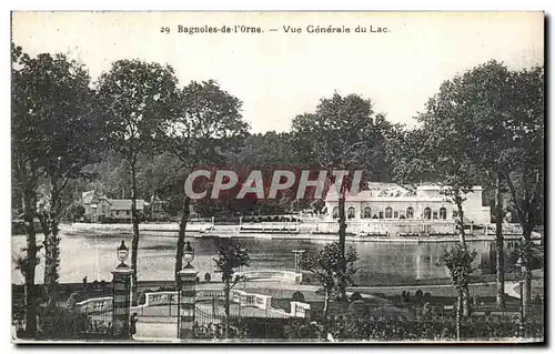 Cartes postales Bagnoles De L Orne Vue Generale du Lac