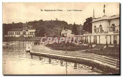 Cartes postales Bagnoles De L Orne Les 2 Casinos