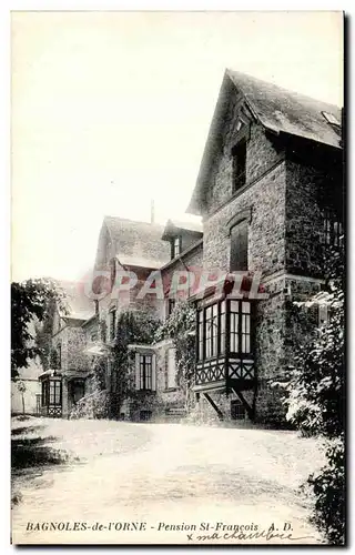 Cartes postales Bagnoles De L Orne Pension St Francois