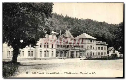 Cartes postales Bagnoles De L Orne L Etablssement Themal