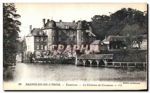 Cartes postales Bagnoles De L Orne Le Chateau de Couterne