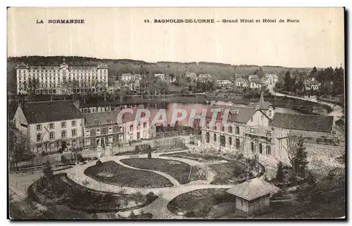 Cartes postales Bagnoles De L Orne Grand Hotel et Hotel de Paris