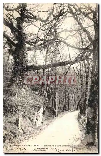 Cartes postales Bagnoles De L Orne Entree de L Etablissement Thermal Avene du Dante