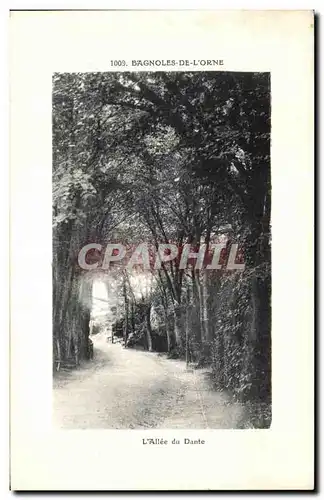 Cartes postales Bagnoles De L Orne L allee du Dante