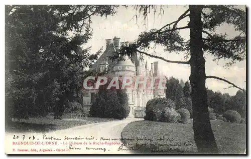 Cartes postales Bagnoles De L Orne Le Chateau de la Roche Bagnoles