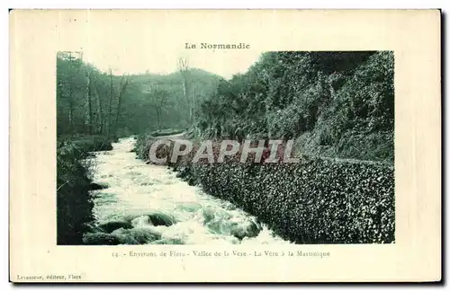 Cartes postales Environs de Flers Vallee de la Vere Le Vere a la Martinique