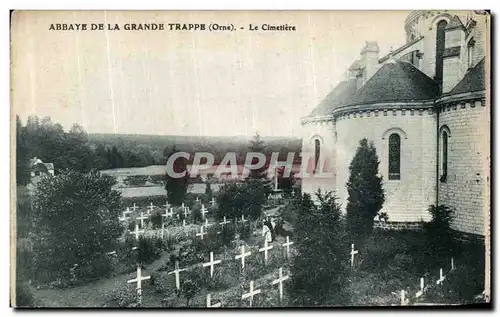 Cartes postales Abbaye De La Grande Trappe Le Cimetiere