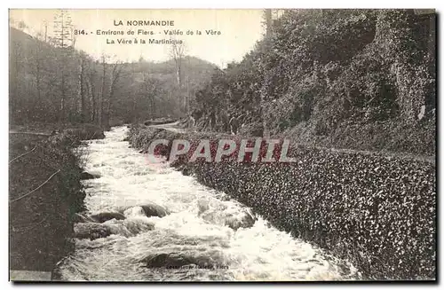 Cartes postales La Normandie Environs de Flers Vallee de la Vere La Vere a la Martinique