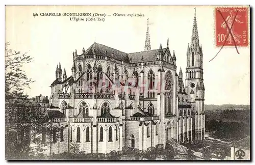 Cartes postales La Chapelle Montligeon Oeuvre expiatoire L Eglise