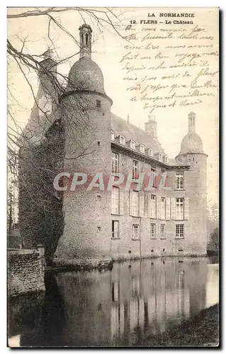 Ansichtskarte AK La Normandie Flers Le Chateau