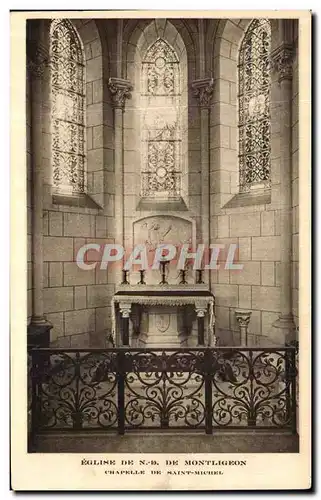 Cartes postales Eglise De ND De Montligeon Chapelle de Saint Michel