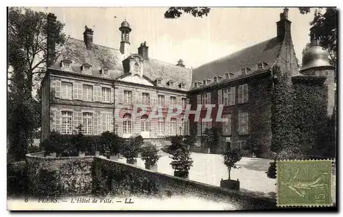 Cartes postales Flers L Hotel de Ville