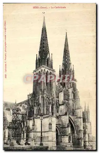 Cartes postales Sees La Cathedrale