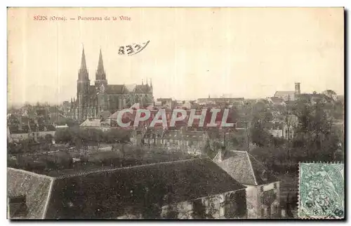 Cartes postales Sees Panorama de la Ville