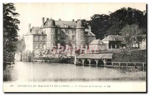 Cartes postales Environs de Bagnoles De L Orne Le Chateau de Couterne