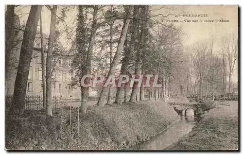 Cartes postales Flers Vue Sur la Vieux chateau