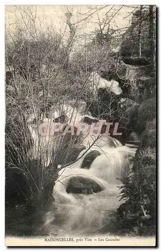 Cartes postales Maisoncelles pres Vire Les Cascades