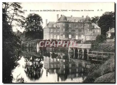 Cartes postales Environs de Bagnoles de L Orne Chateau de Couterne