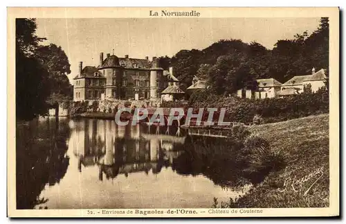 Cartes postales Environs de Bagnoles de L Orne Chateau De Couterne