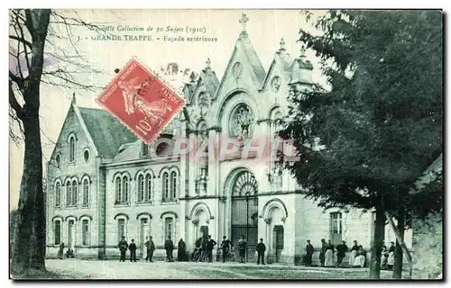 Cartes postales Abbaye De La Grande Trappe Facade exterieure