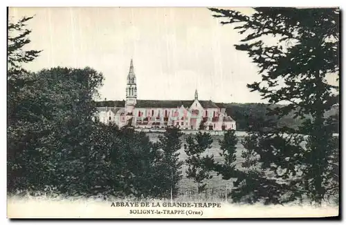 Cartes postales Abbate De grande Trappe soligny La Trappe