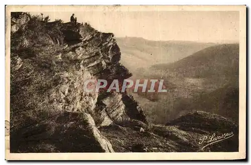 Cartes postales Les roches d Oetre et la vallee de la Rouvre
