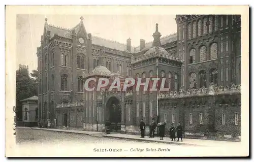 Cartes postales Saint Omer College Saint Bertin