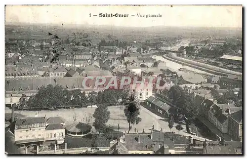 Cartes postales Saint Omer Vue Generale