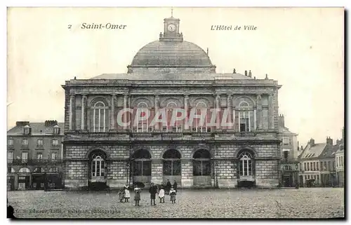 Cartes postales Saint Omer Hotel de Ville