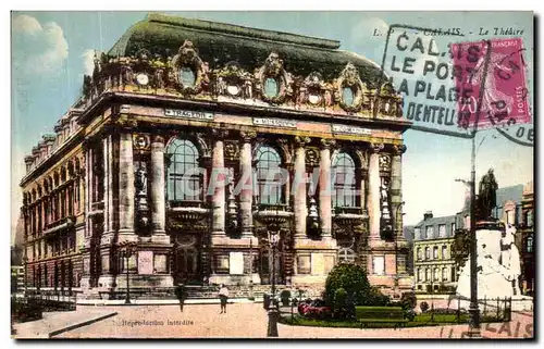 Cartes postales Calais Le theatre