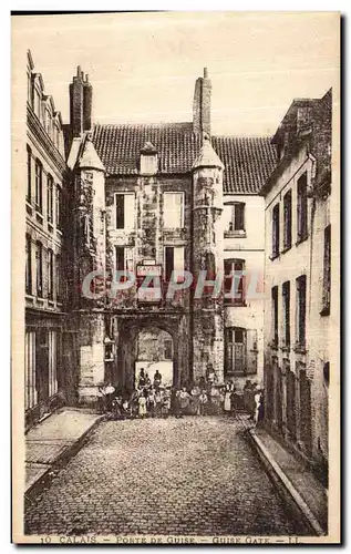 Cartes postales Calais Porte de Guise Enfants