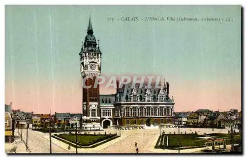 Cartes postales Calais L Hotel de Ville