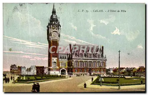 Cartes postales Calais L Hotel de Ville