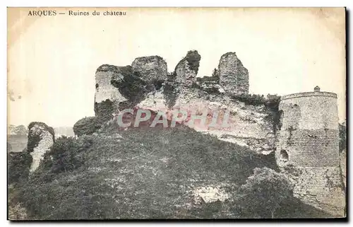 Cartes postales Arques Ruines du Chateau