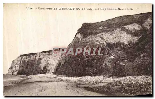 Ansichtskarte AK Environs de Wissant Le cap Blanc Nez